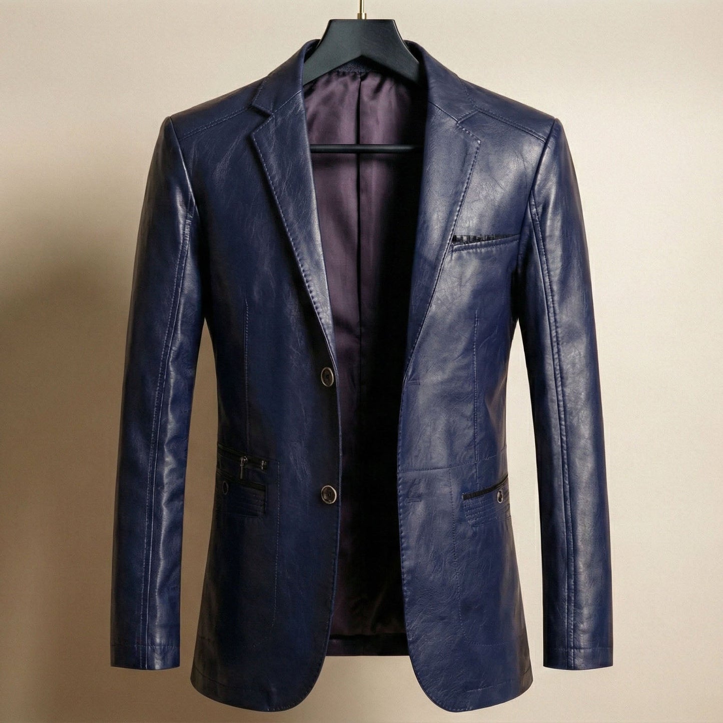 Ricardo Leather Blazer